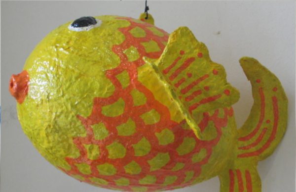 Peces en papel maché - Imagen 3