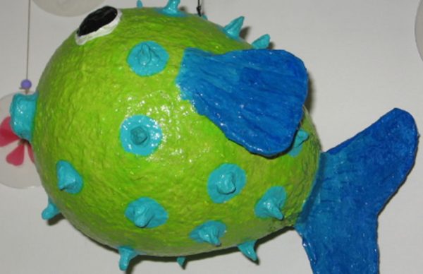 Peces en papel maché - Imagen 5